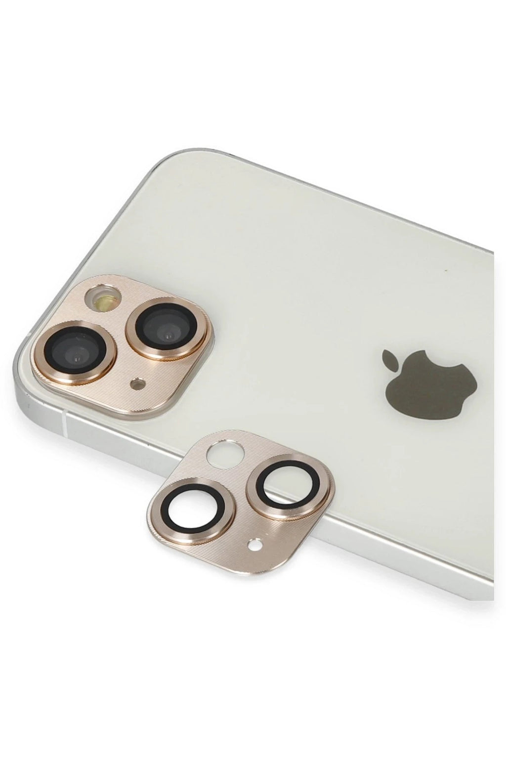 Mey İthalat® iPhone 13 Pers Alüminyum Kamera Lens - Gold