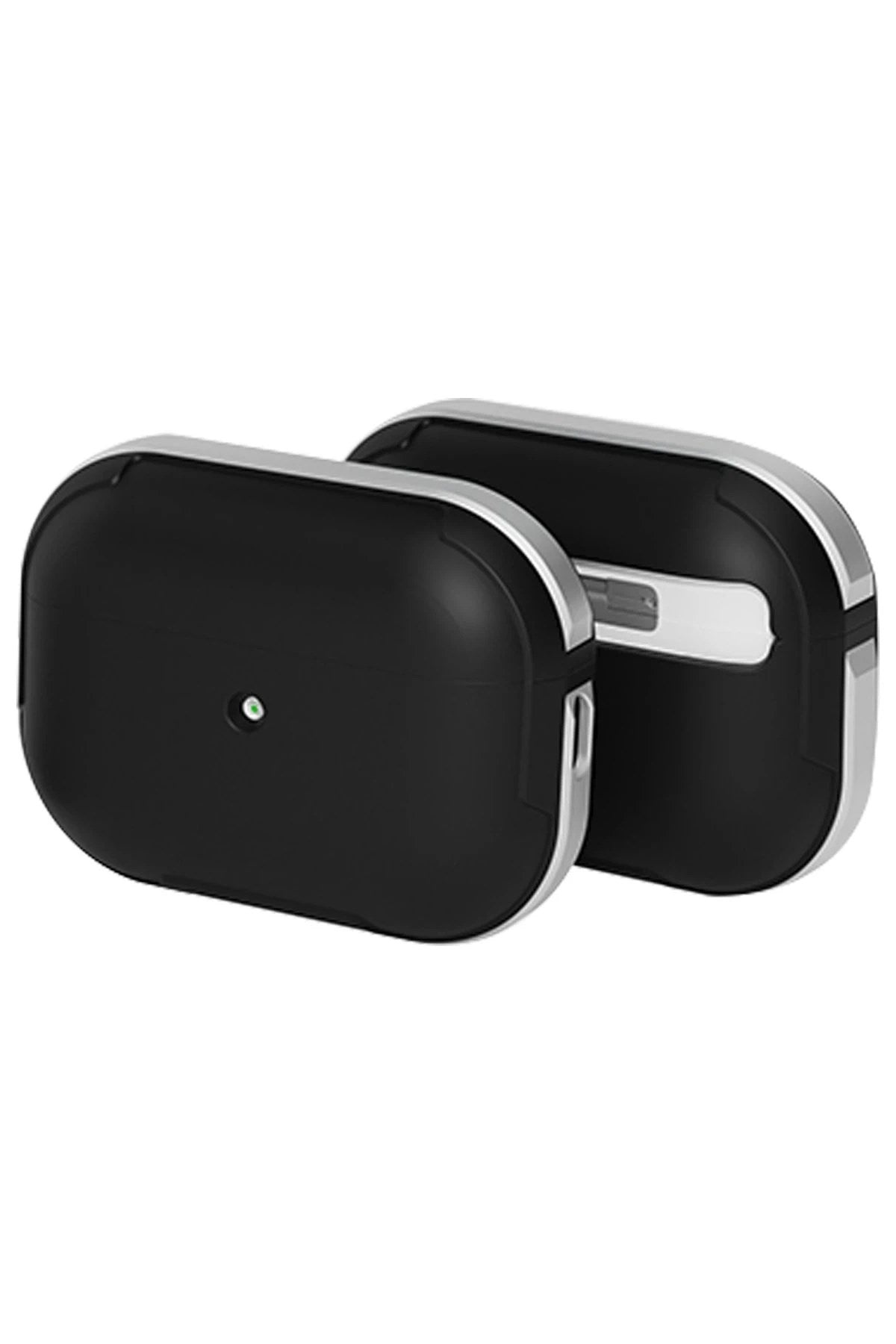 Mey İthalat® Airpods 3 (3.nesil) MO-A8 Armor Kılıf - Gümüş