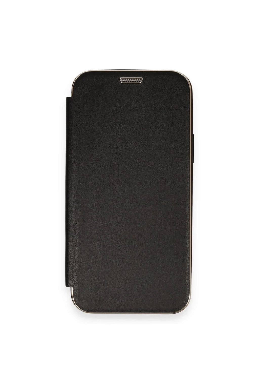 Mey İthalat® iPhone 12 Kılıf Dolpin Kapaklı - Siyah