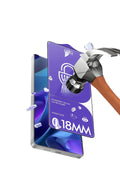 Mey İthalat® Samsung Galaxy S26 Plus Bilvis 3D Cam Ekran Koruyucu - Siyah