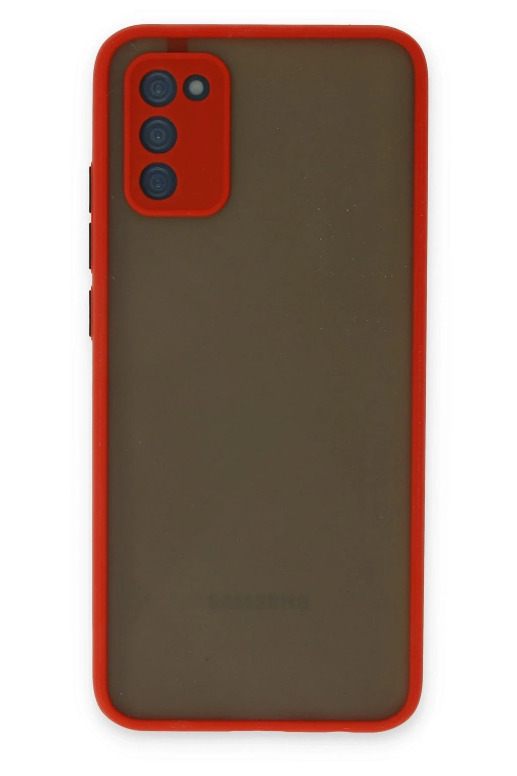 Mey İthalat® Samsung Galaxy S20 FE Kılıf Montreal Silikon Kapak - Kırmızı
