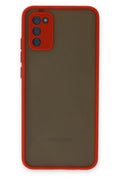 Mey İthalat® Samsung Galaxy S20 FE Kılıf Montreal Silikon Kapak - Kırmızı