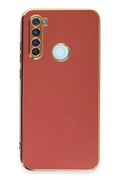 Mey İthalat® Redmi Note 8 Kılıf Volet Silikon - Kırmızı