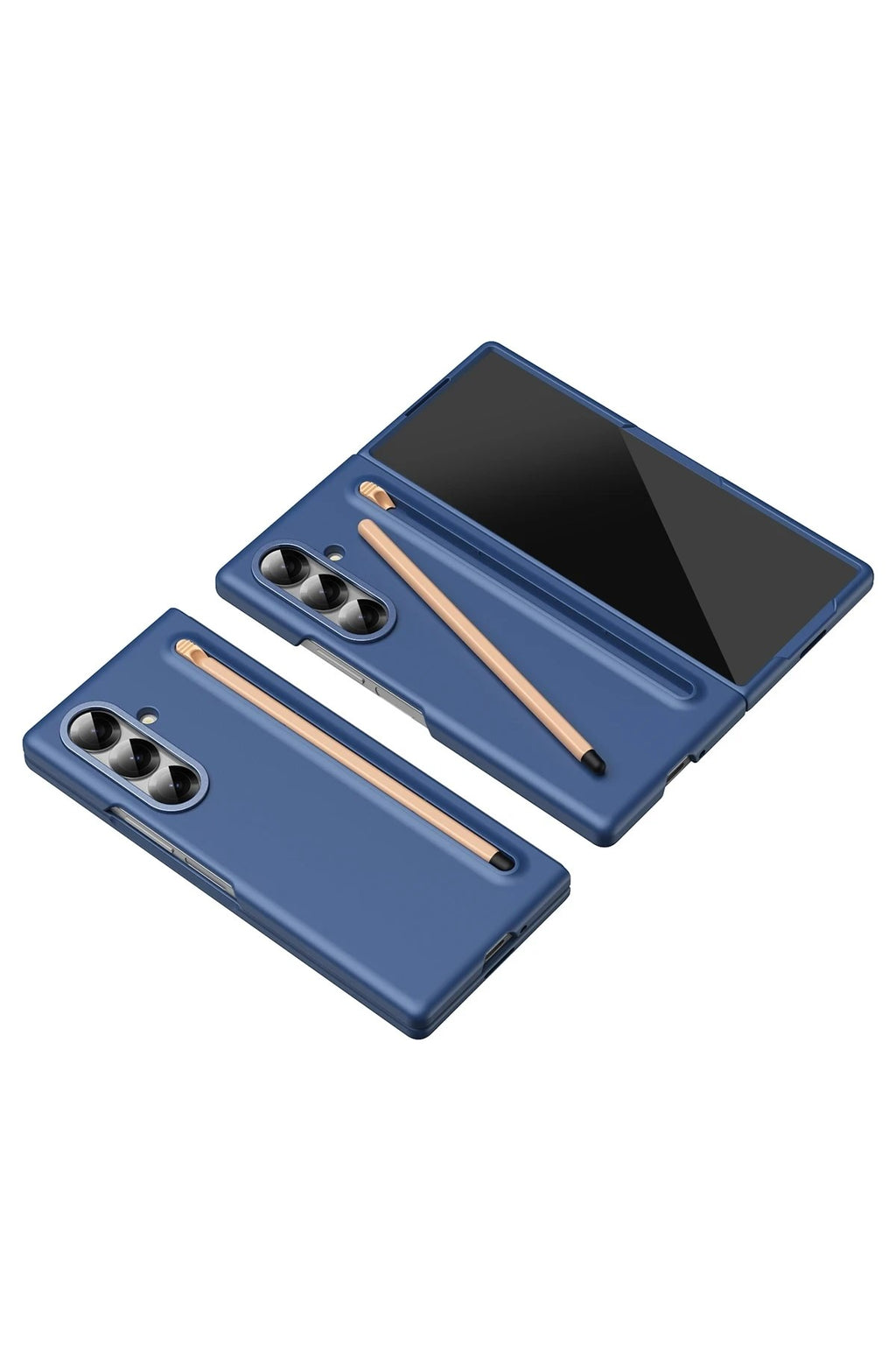 Mey İthalat® Samsung Galaxy Z Fold 6 Hole Fold Kapak - Lacivert