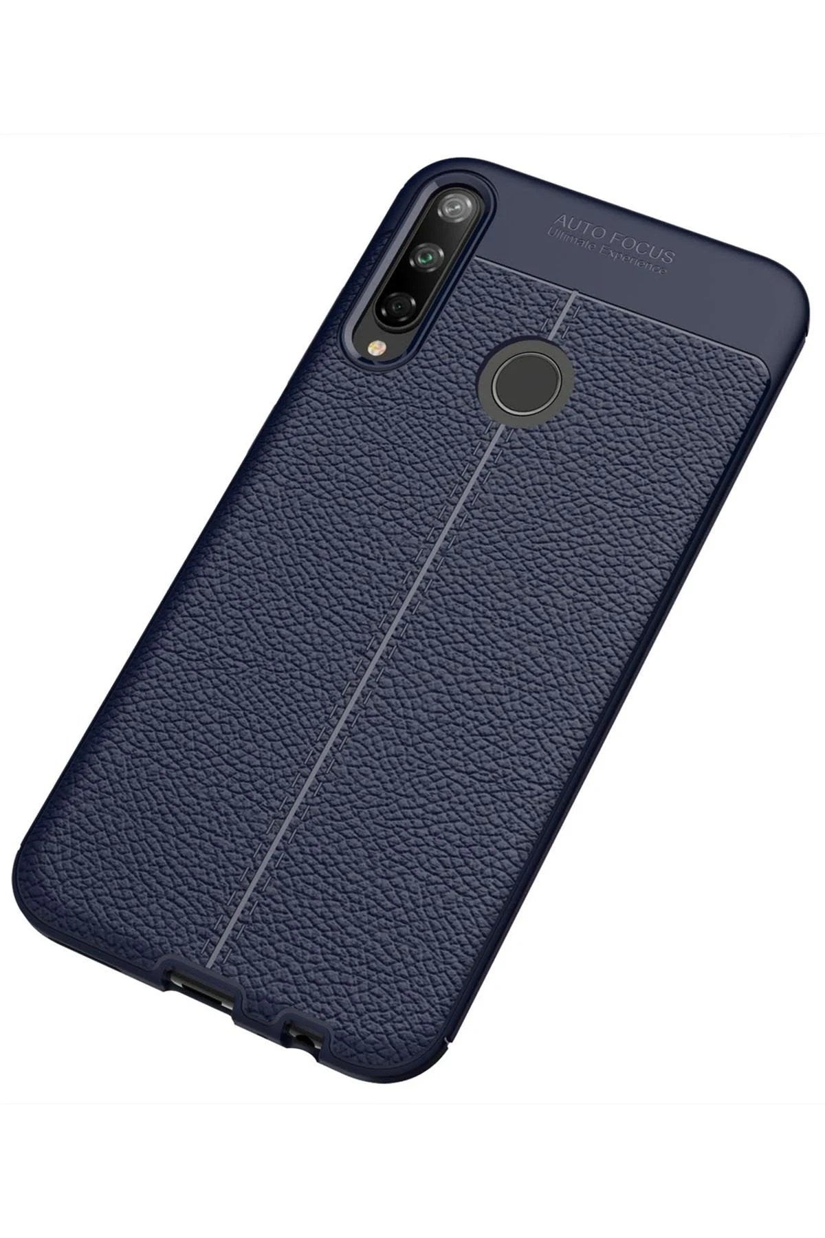 Mey İthalat® Huawei P40 Lite E Kılıf Auto Focus Kapak - Lacivert