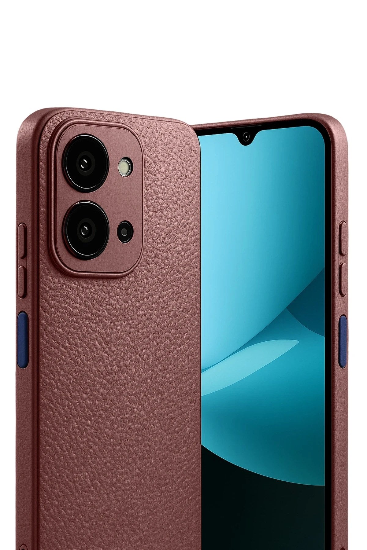Mey İthalat® Redmi 15C 4G Thermax Silikon Kılıf - Bordo