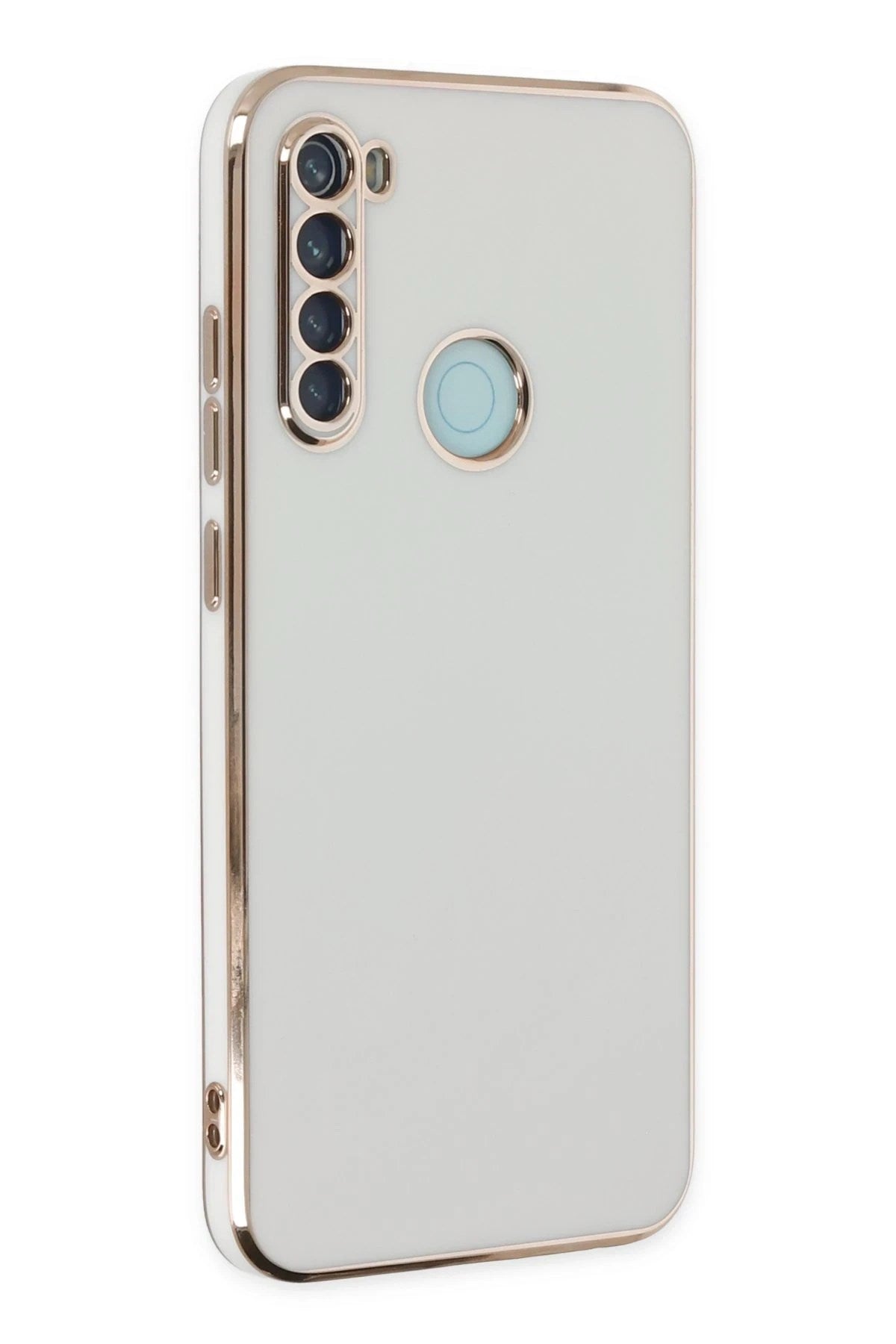 Mey İthalat® Redmi Note 8 Kılıf Volet Silikon - Beyaz
