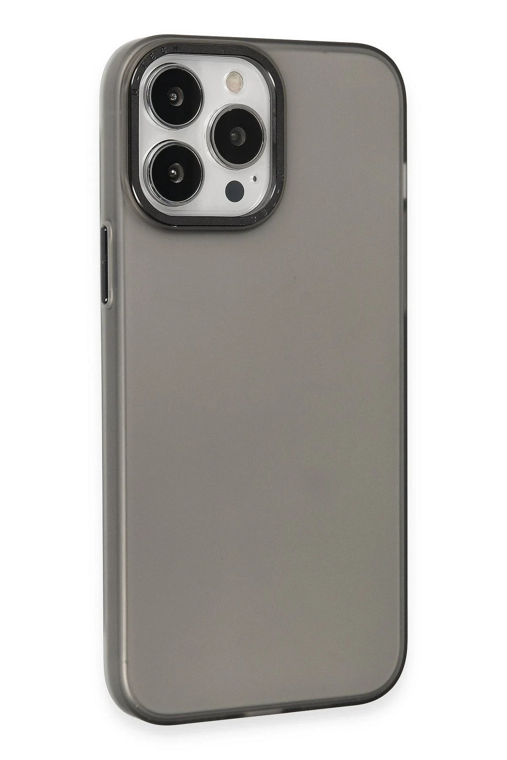 Mey İthalat® iPhone 15 Pro Max Kılıf Modos Metal Kapak - Siyah