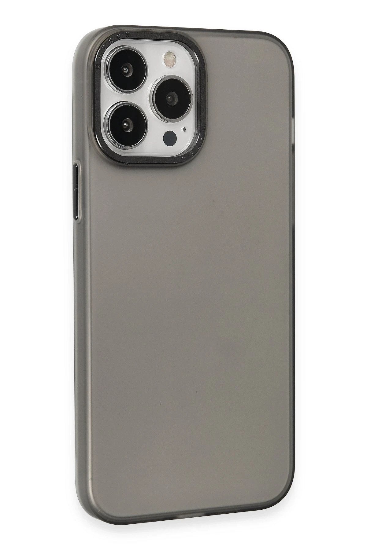 Mey İthalat® iPhone 15 Pro Max Kılıf Modos Metal Kapak - Siyah