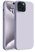 Mey İthalat® iPhone 15 Kılıf First Silikon - Lila