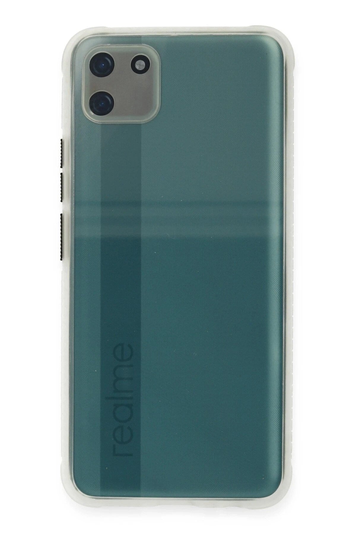 Mey İthalat® Realme C11 Kılıf Miami Şeffaf Silikon - Şeffaf