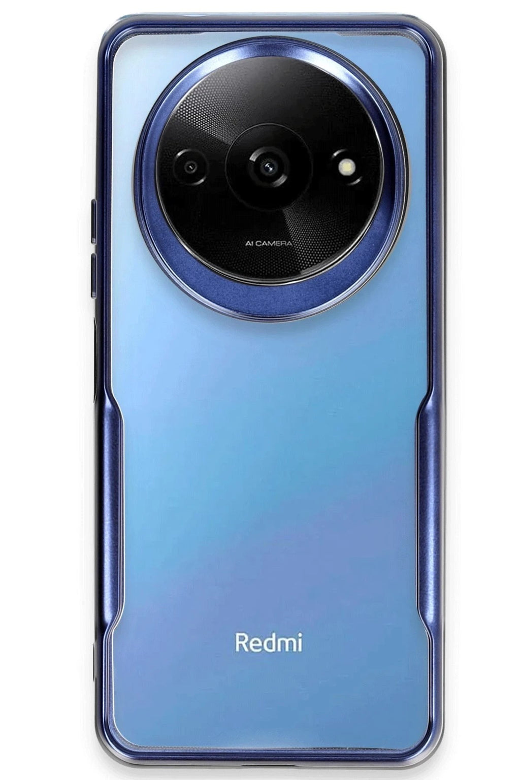 Mey İthalat® Redmi A3 4G Kılıf Boyi Silikon Kapak - Lacivert