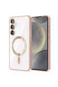 Mey İthalat® Samsung Galaxy S23 Kılıf Kross Magneticsafe Kapak - Rose