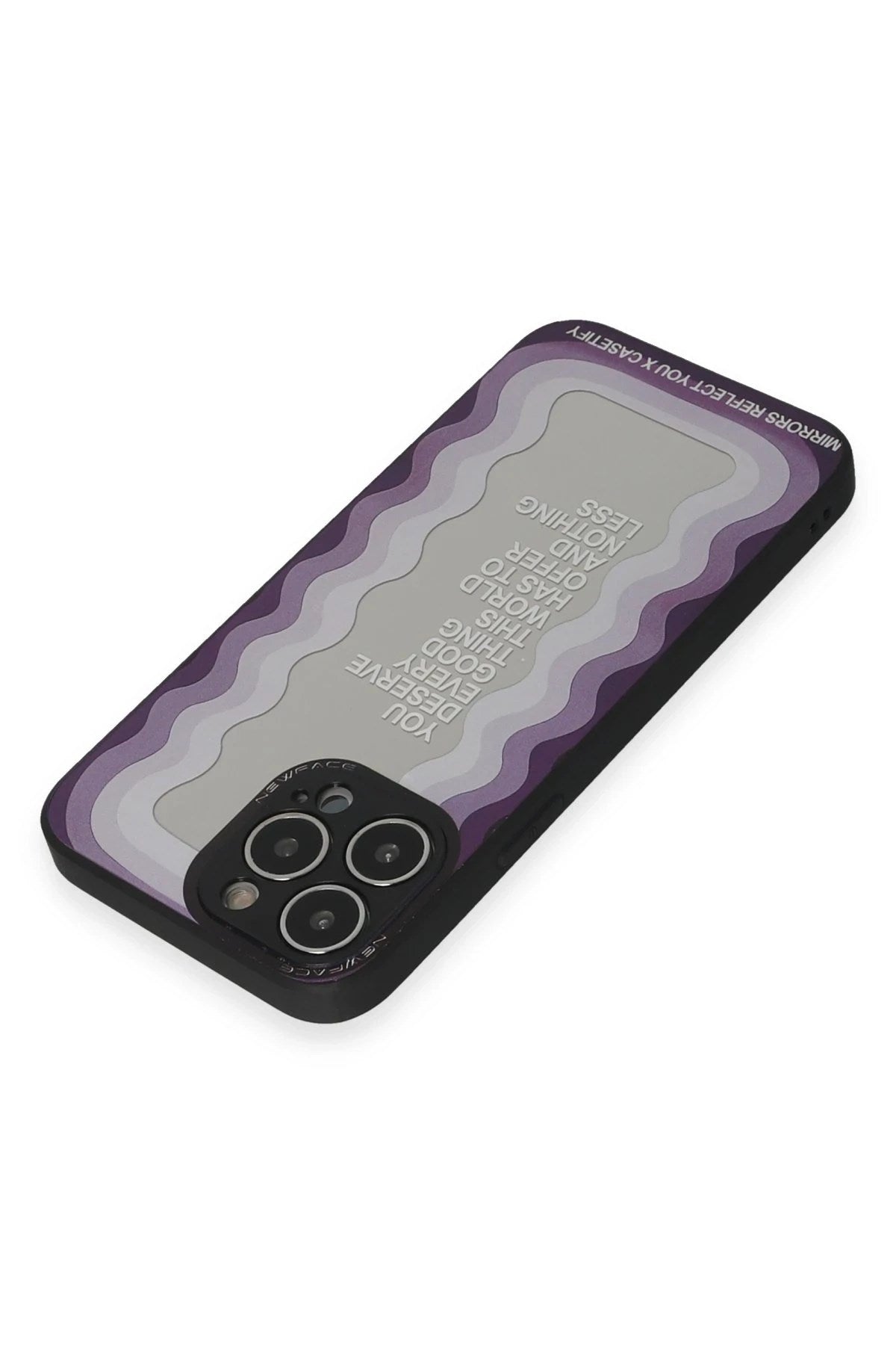 Mey İthalat® iPhone 13 Pro Kılıf Mirror Desenli Kapak - Mirror - 5