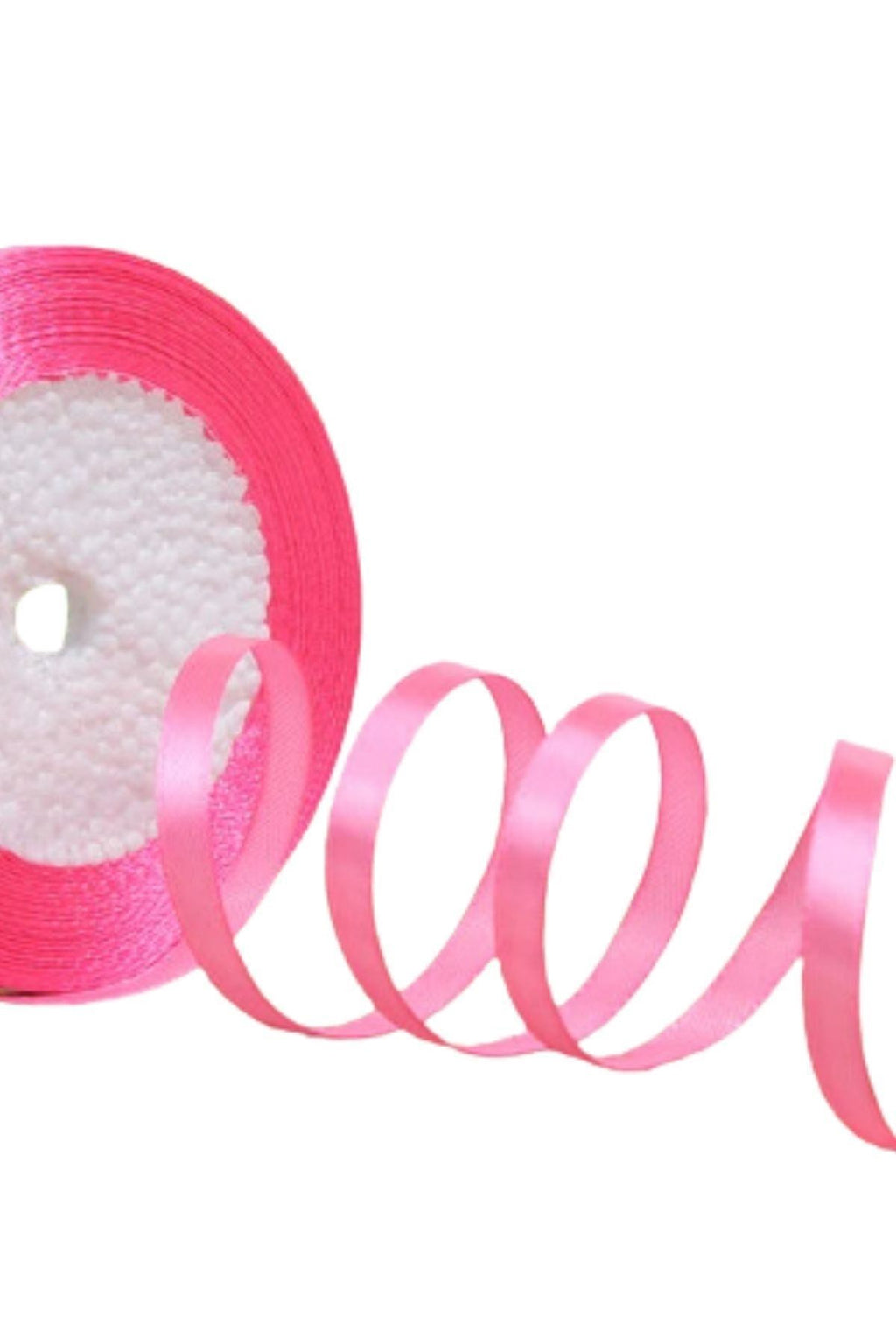 Saten Kurdele 6 Mm Şeker Pembe 1 Metre