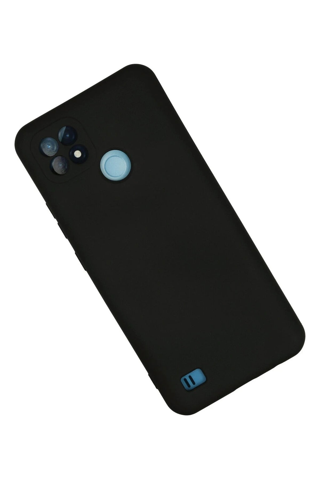 Mey İthalat® Realme C21 Kılıf Nano içi Kadife Silikon - Siyah