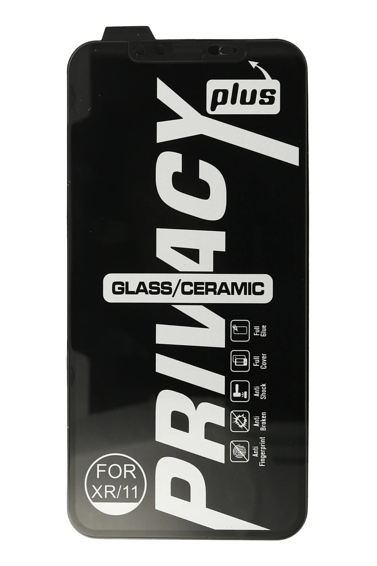 Mey İthalat® iPhone 11 Pro Max 34D Hayalet Izgaralı Cam