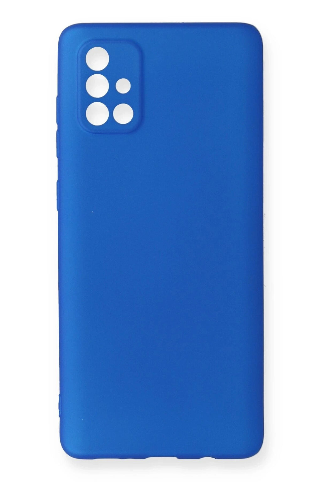 Mey İthalat® Samsung Galaxy A71 Kılıf First Silikon - Mavi