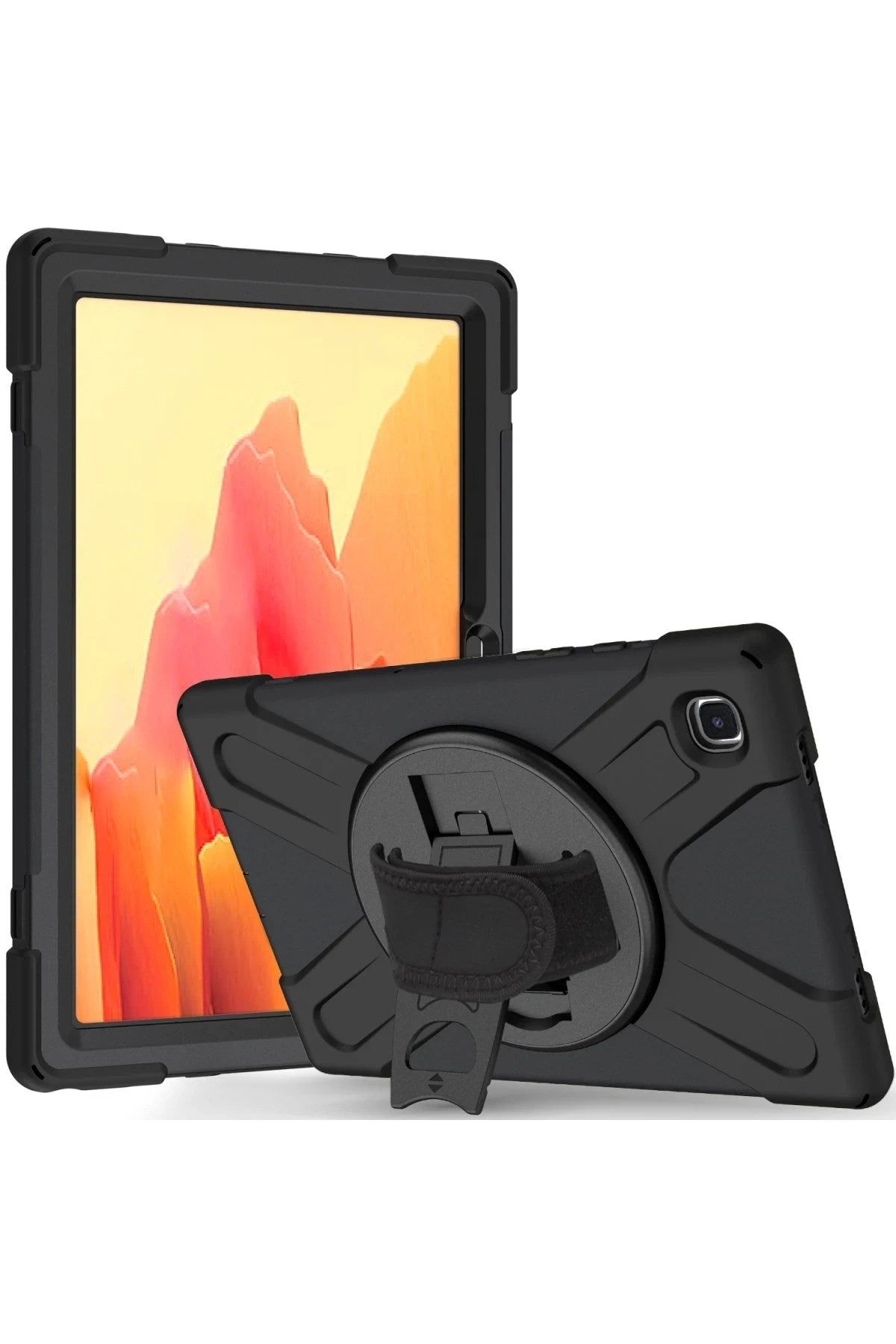 Mey İthalat® Samsung Galaxy T220 Tab A7 Lite 8.7 Kılıf Amazing Tablet Kapak - Siyah