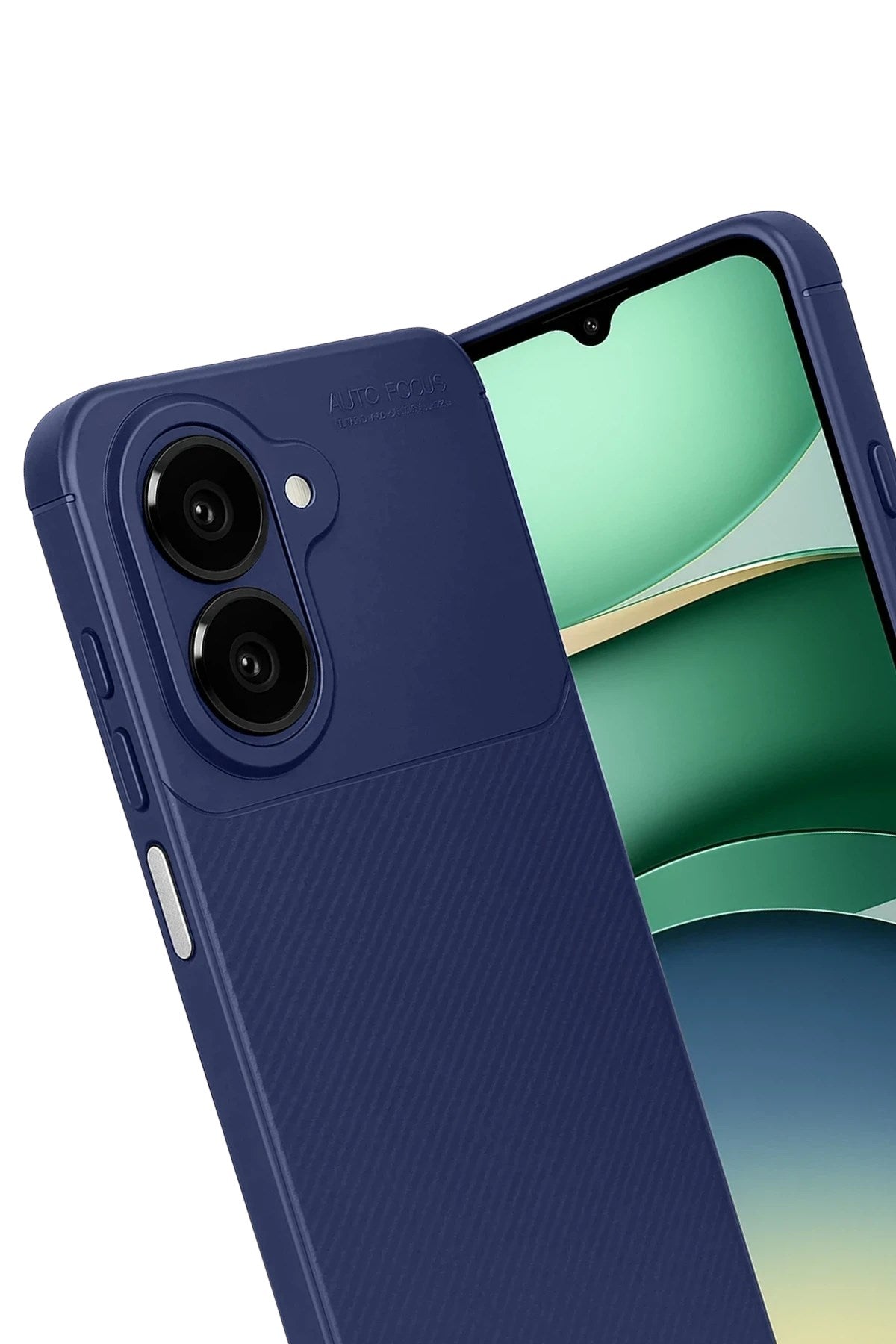 Mey İthalat® Samsung Galaxy A07 4G Auto Focus Karbon Kapak - Lacivert
