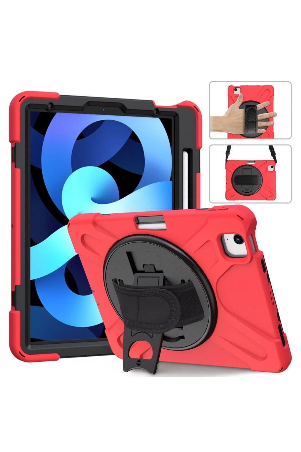 Mey İthalat® iPad Pro 11 (2020) Kılıf Amazing Tablet Kapak - Kırmızı