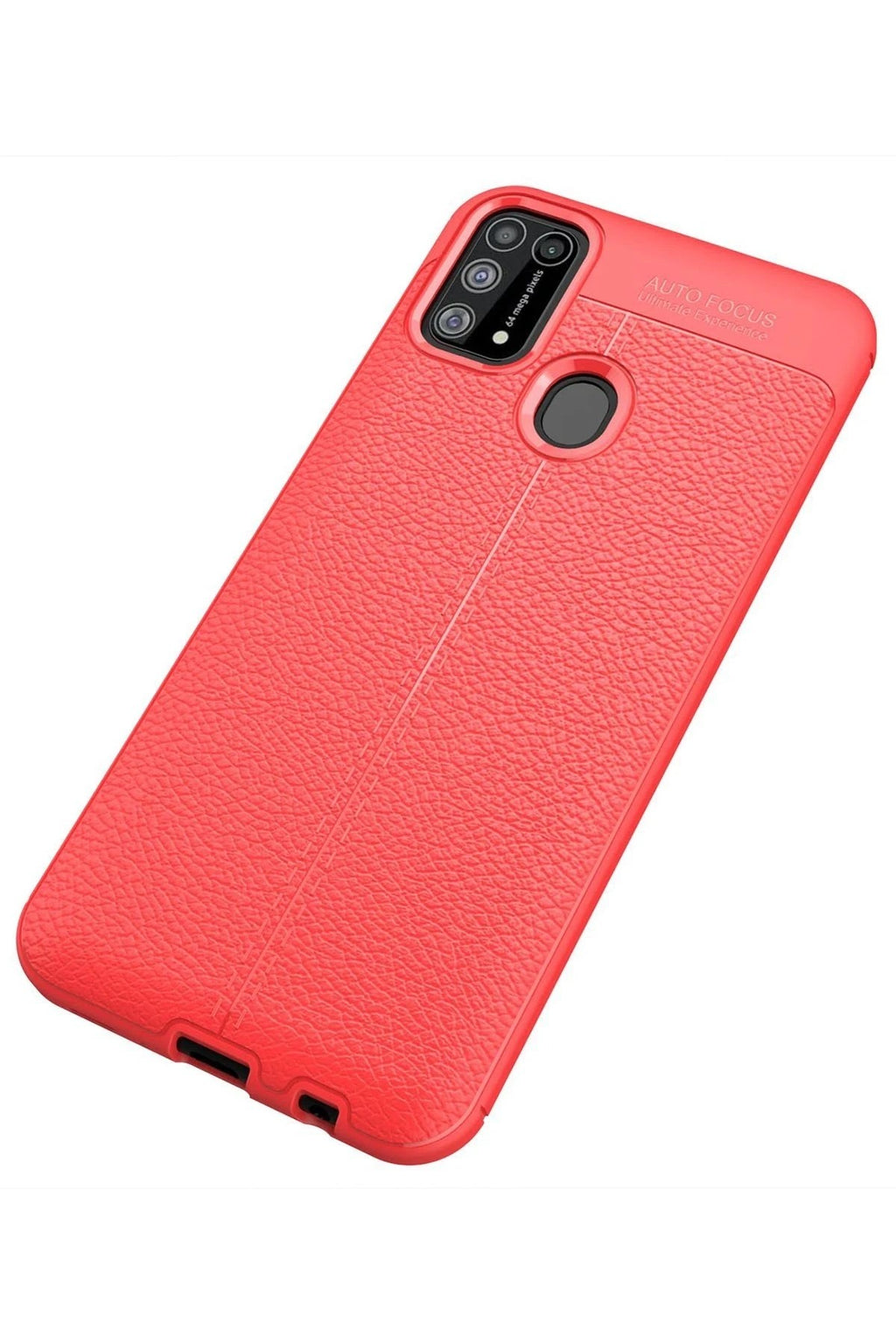 Mey İthalat® Samsung Galaxy M31 Kılıf Auto Focus Kapak - Kırmızı