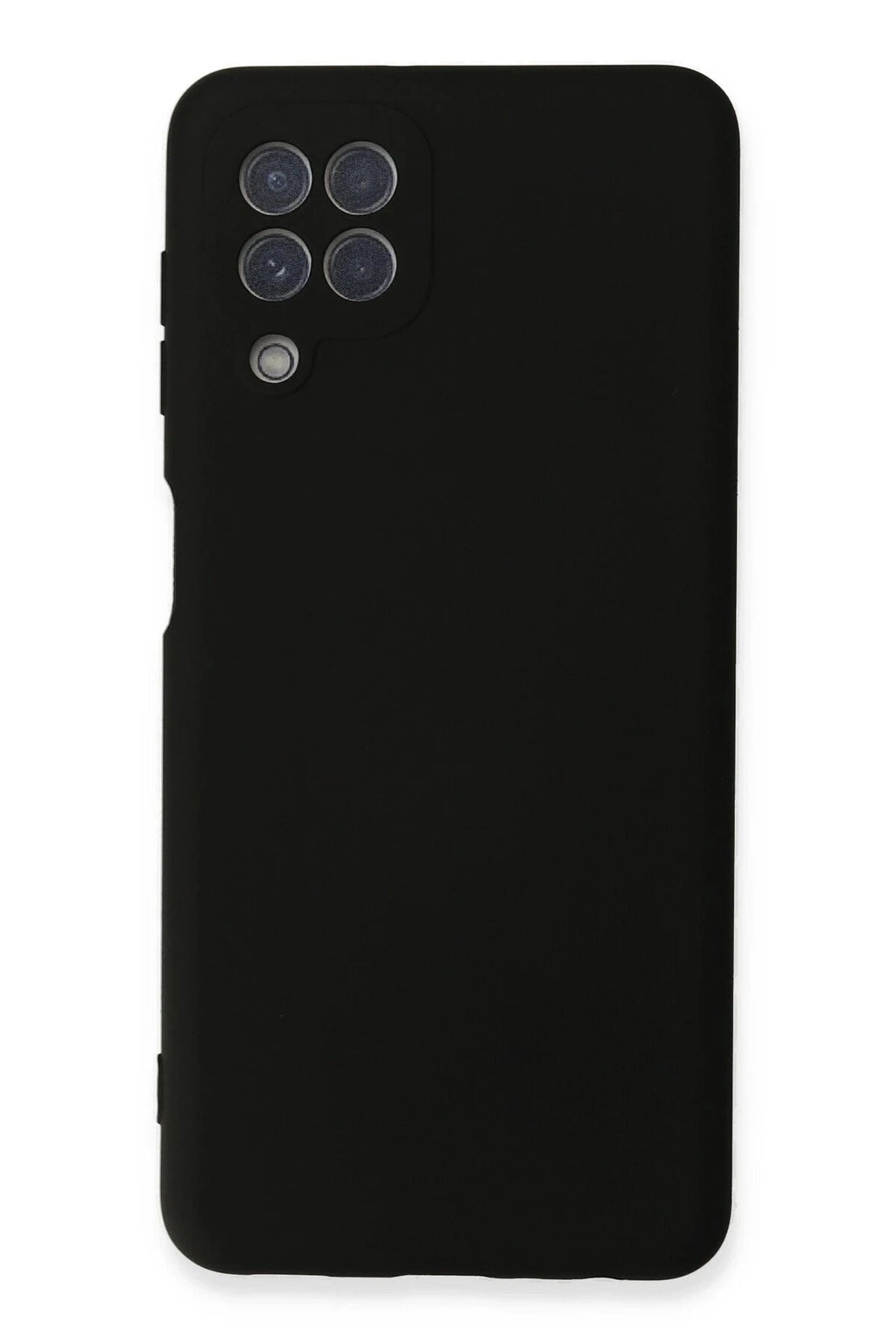Mey İthalat® Samsung Galaxy A22 Kılıf Nano içi Kadife Silikon - Siyah