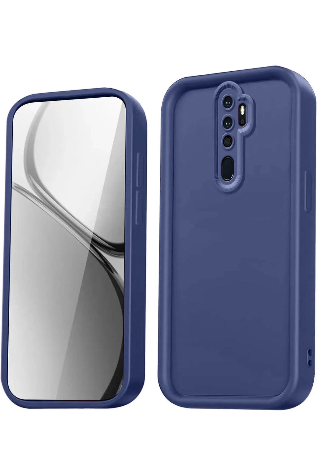 Mey İthalat® Redmi Note 8 Pro Kılıf Viera Silikon - Lacivert