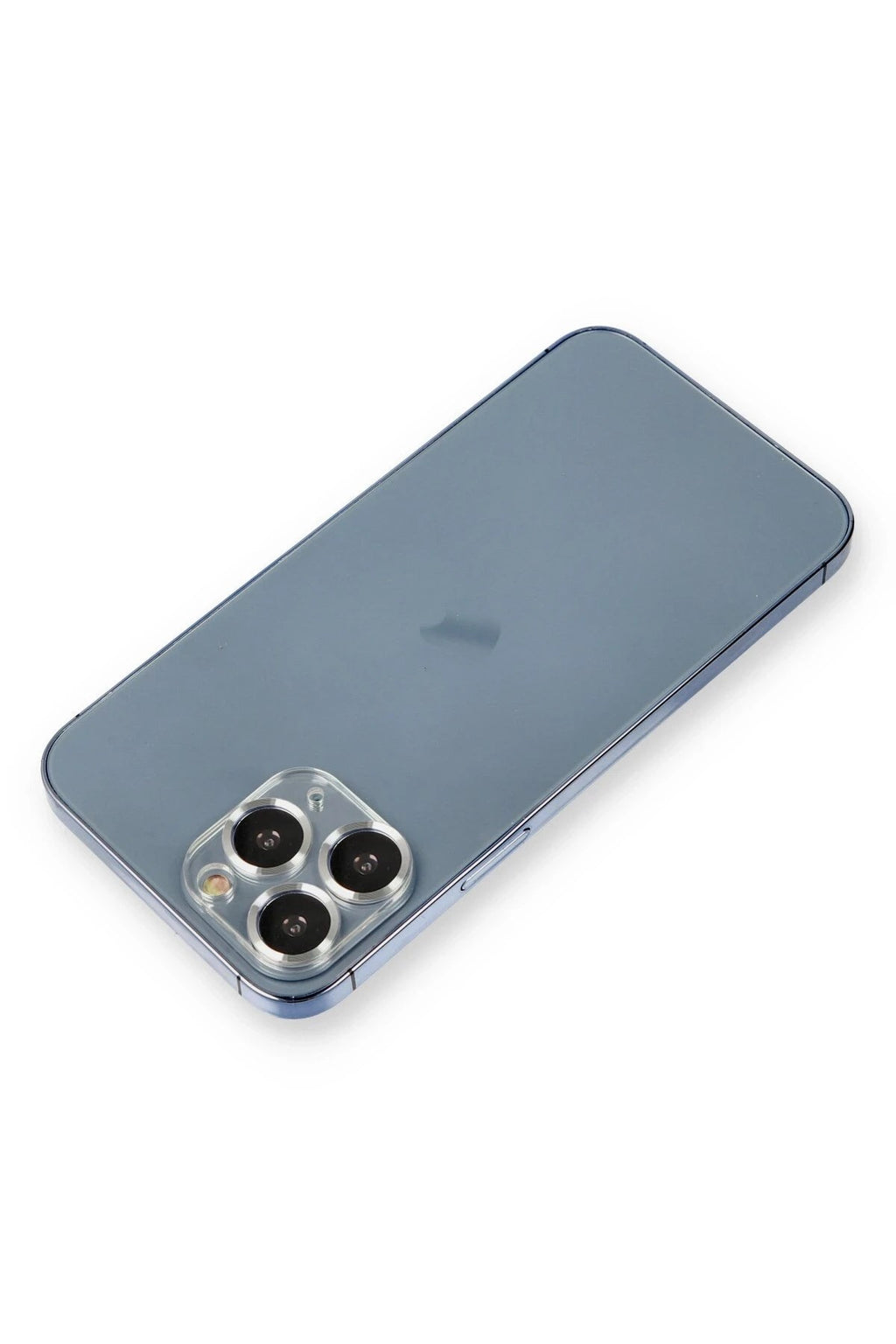 Mey İthalat® iPhone 11 Pro Max Metal Kamera Lens Koruma Cam - Gümüş
