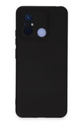 Mey İthalat® Redmi 12C Kılıf Nano içi Kadife Silikon - Siyah
