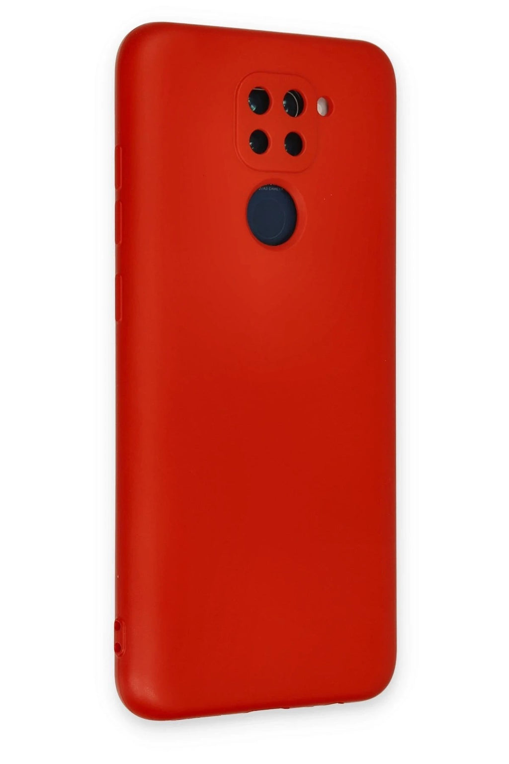 Mey İthalat® Redmi Note 9 Kılıf Nano içi Kadife Silikon - Kırmızı