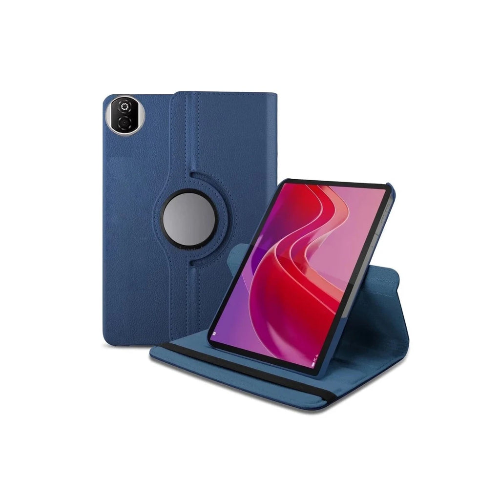 Mey İthalat® Huawei Honor Pad X7 360 Tablet Deri Kılıf - Lacivert