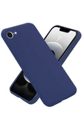 Mey İthalat® iPhone 16E Kılıf First Silikon - Lacivert