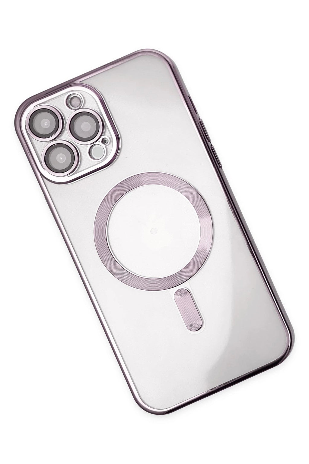 Mey İthalat® iPhone 13 Pro Kılıf Kross Magneticsafe Kapak - Mor