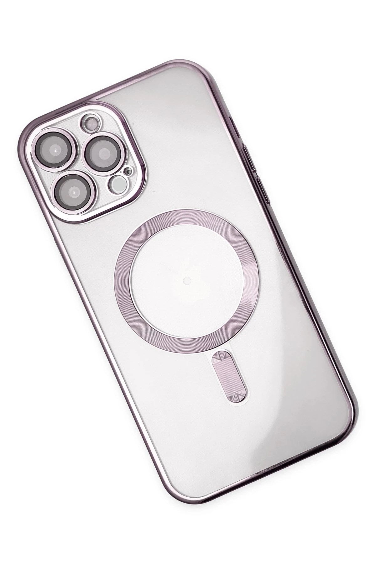 Mey İthalat® iPhone 13 Pro Kılıf Kross Magneticsafe Kapak - Mor