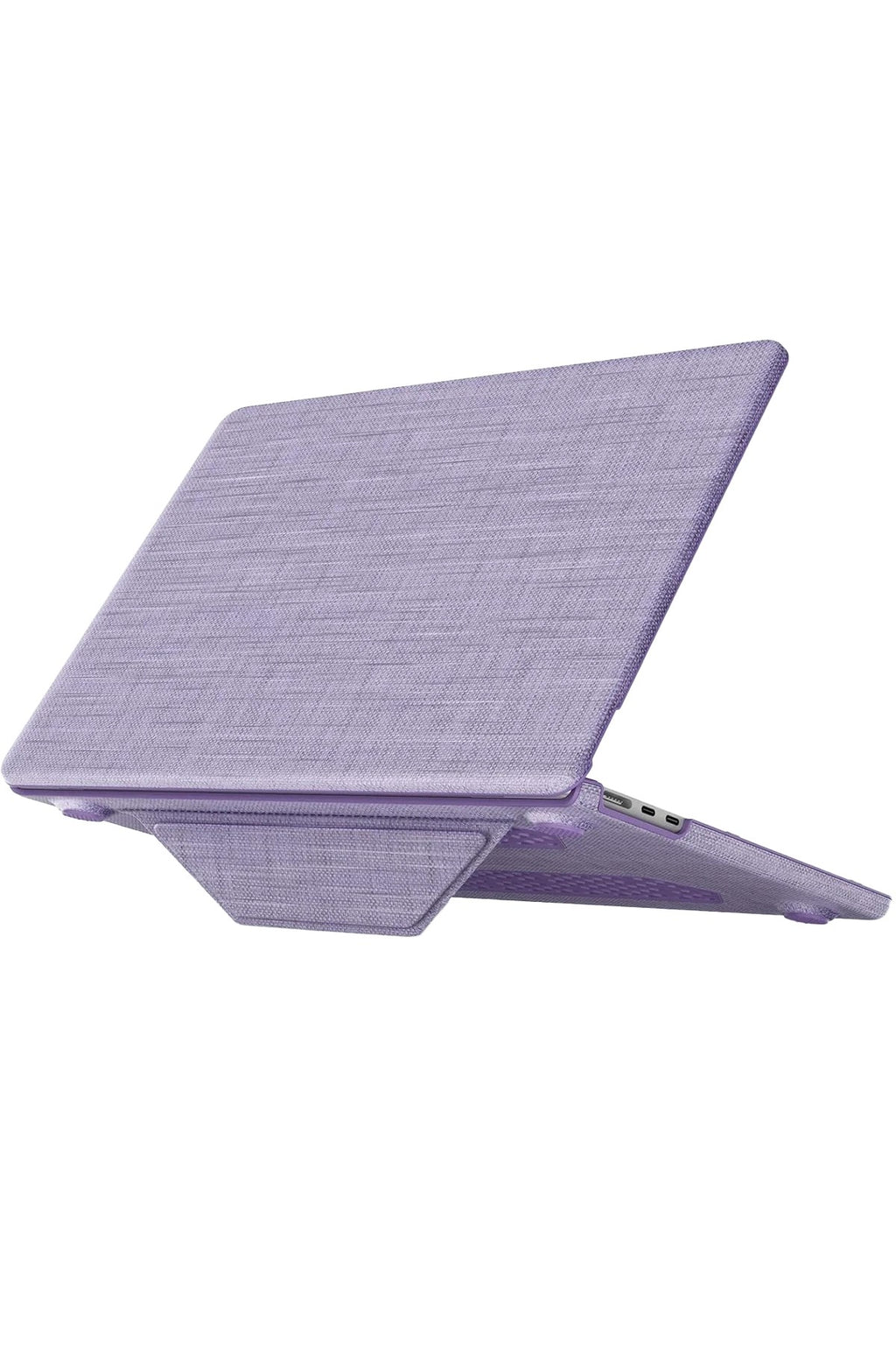 Mey İthalat® Macbook Air 13.6 Macbook Kumaş Kapak - Mor