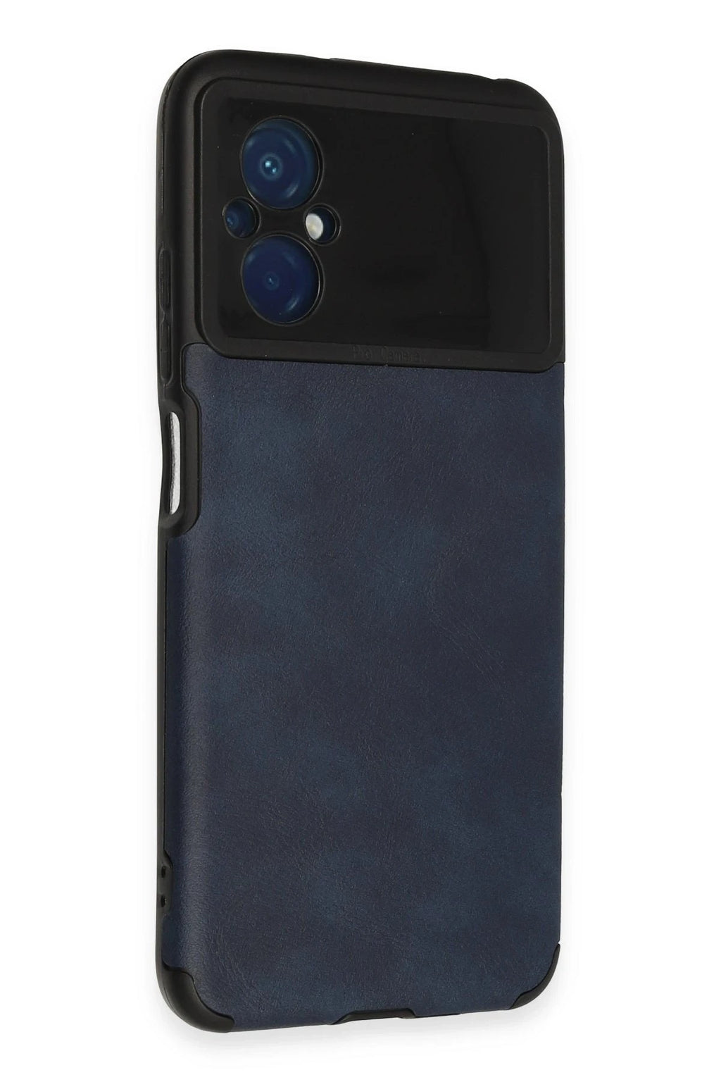 Mey İthalat® Poco M5 Kılıf Loop Deri Silikon - Lacivert