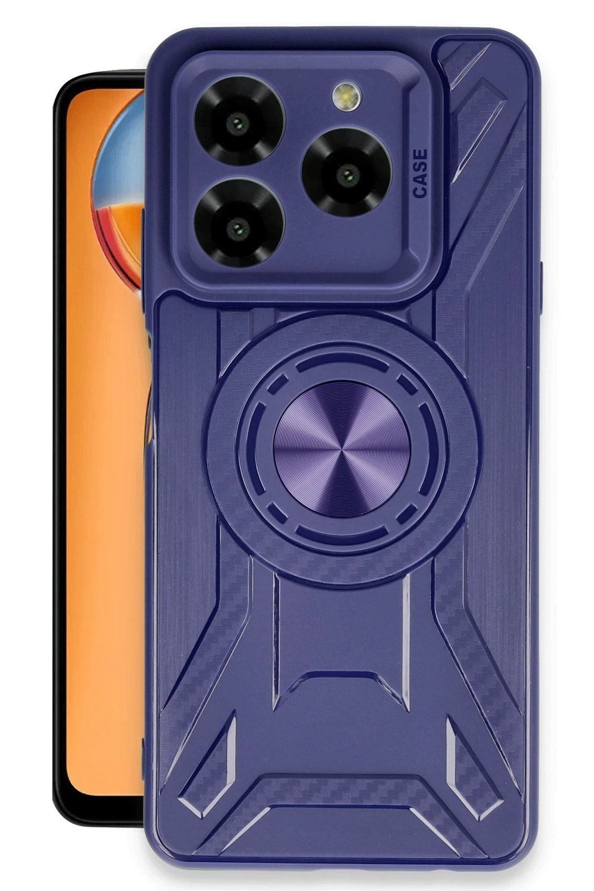 Mey İthalat® General Mobile Era 50 Kılıf Lincoln Silikon - Lacivert