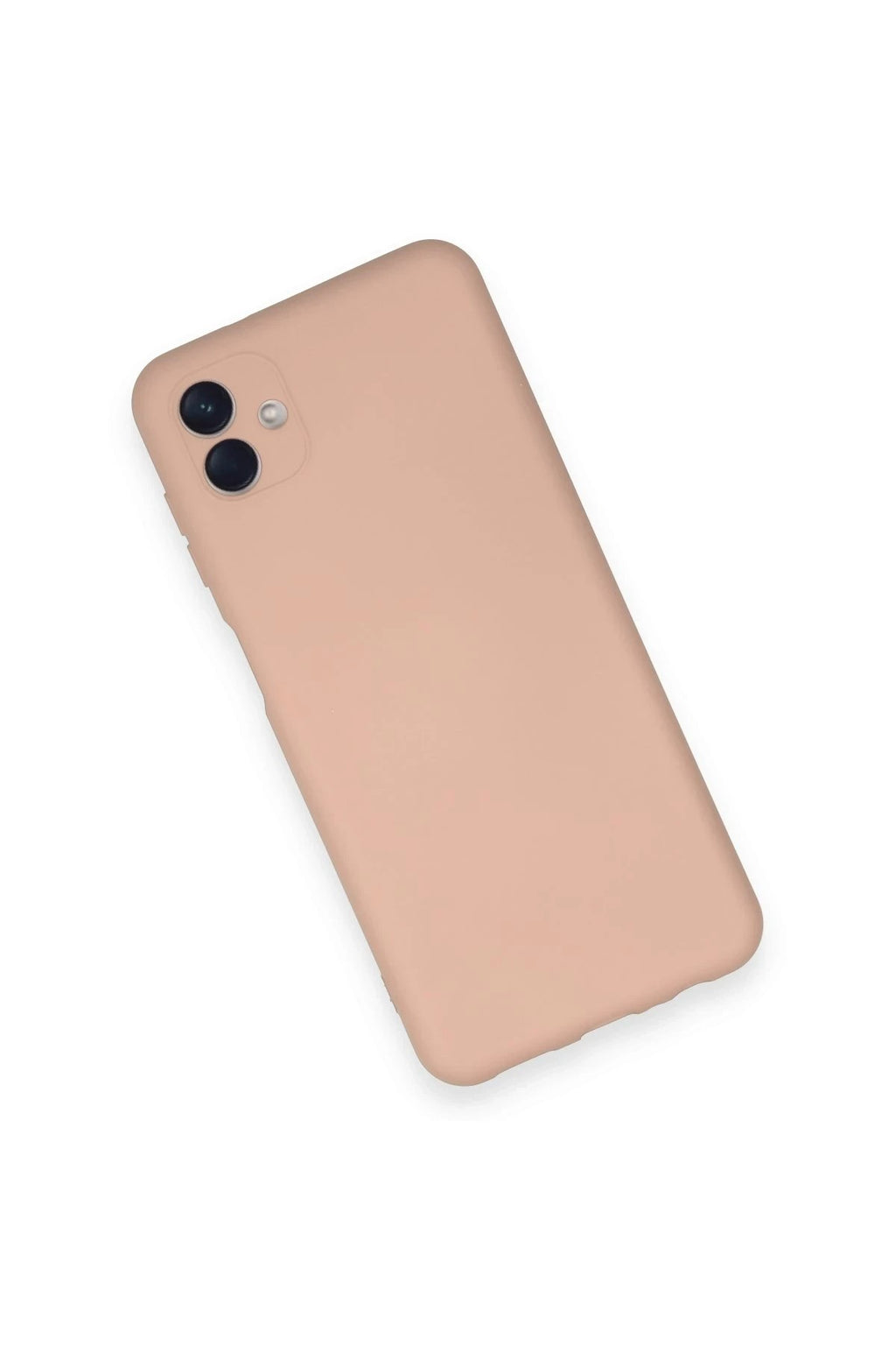 Mey İthalat® Samsung Galaxy A04 Kılıf Nano içi Kadife Silikon - Pudra