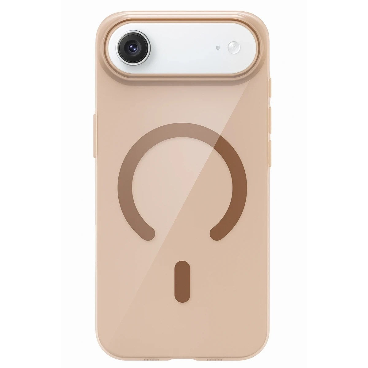 Mey İthalat® iPhone 17 Air PC Blank Magsafe Kapak - Çöl Titanyum