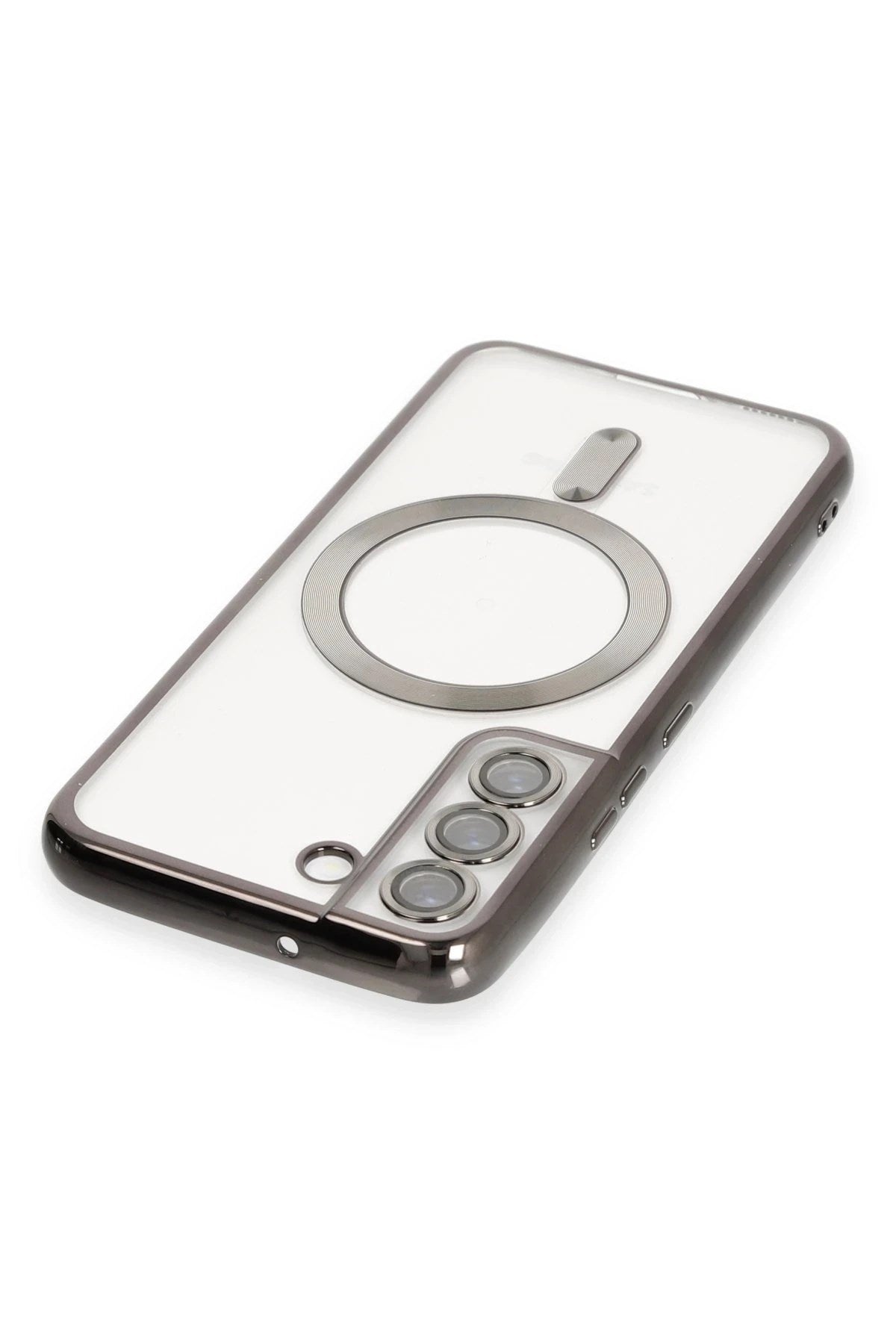 Mey İthalat® Samsung Galaxy S22 Kılıf Kross Magneticsafe Kapak - Siyah