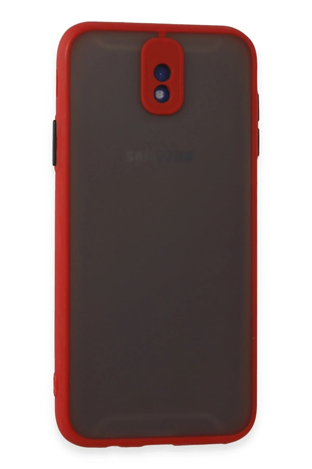 Mey İthalat® Samsung Galaxy J7 Pro / J730 Kılıf Montreal Silikon Kapak - Kırmızı