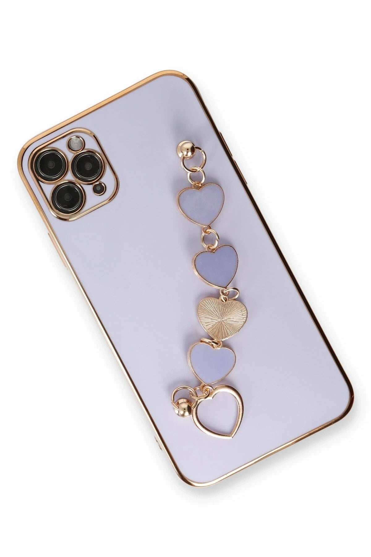 Mey İthalat® iPhone 11 Pro Max Kılıf Esila Silikon - Lila