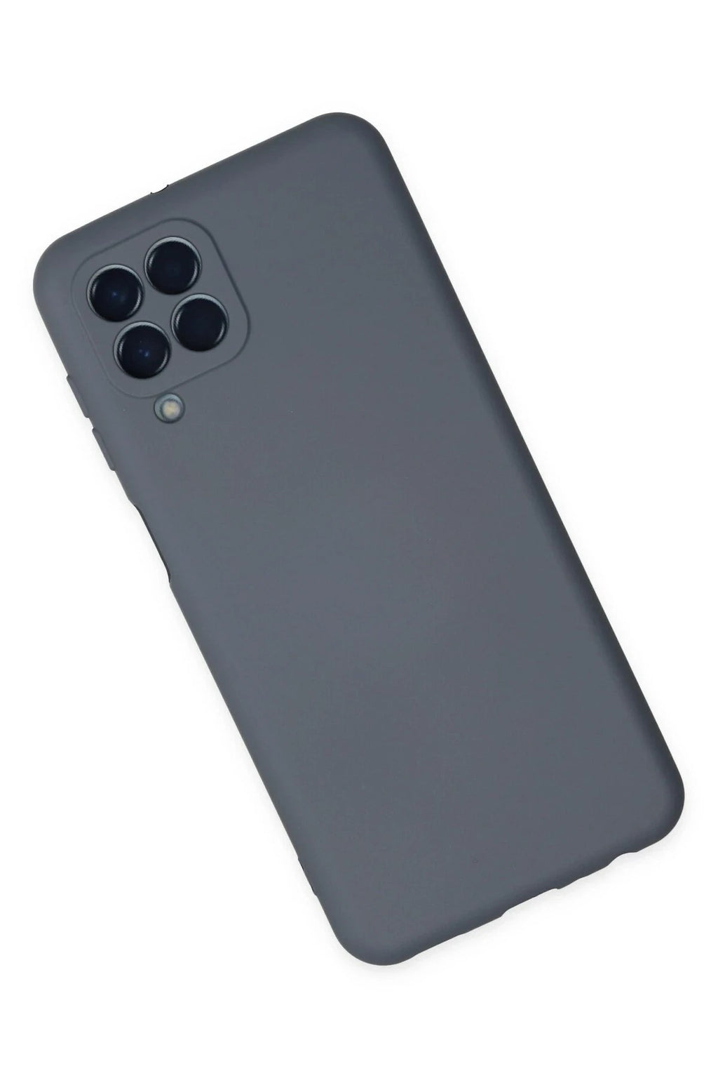 Mey İthalat® Samsung Galaxy M33 Kılıf Nano içi Kadife Silikon - Gri