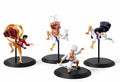 Anime One Piece Luffy Figürü 4'lü Set - Dekoratif Koleksiyon Serisi