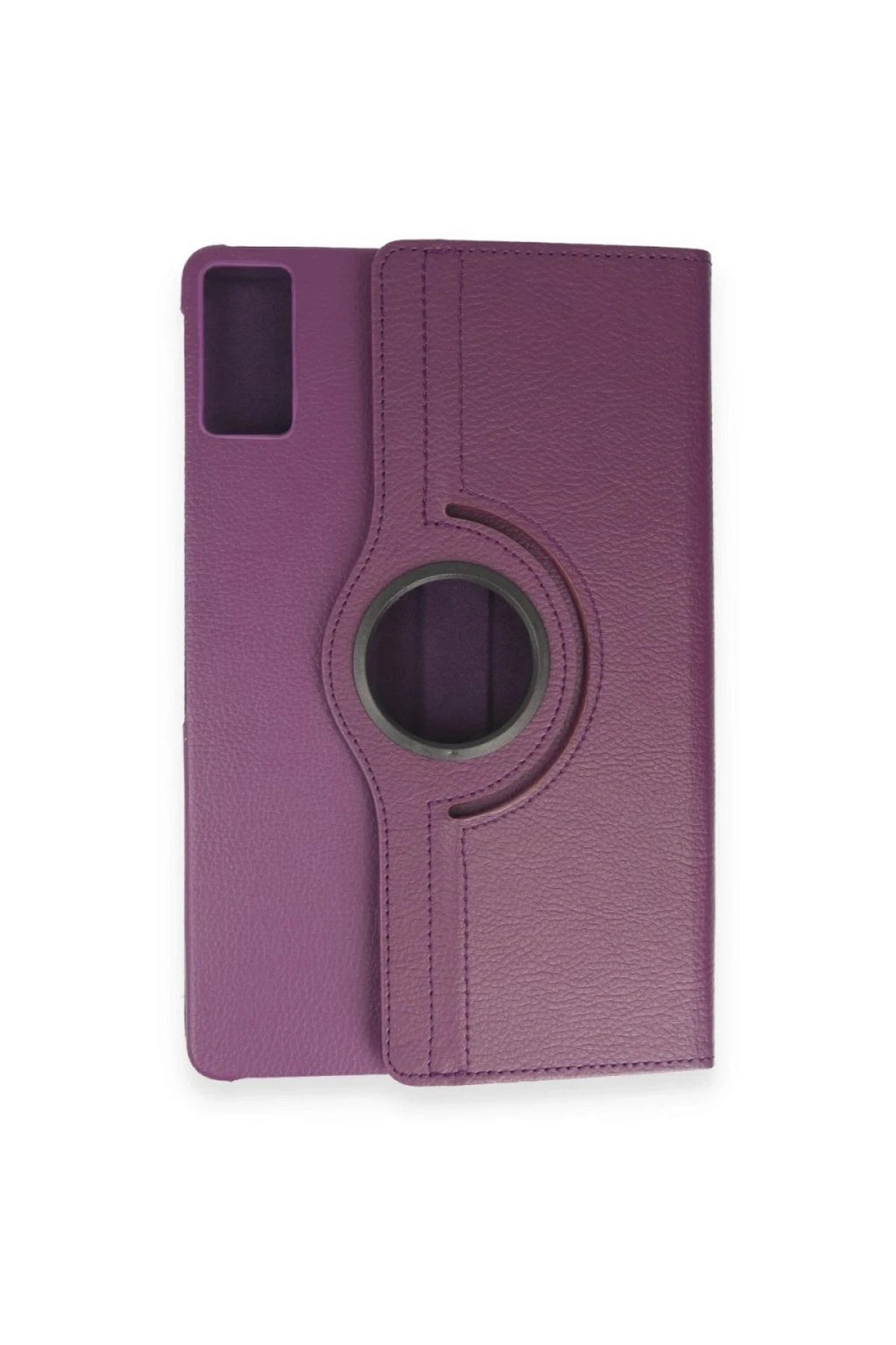 Mey İthalat® Redmi Pad SE 4G Kılıf 360 Tablet Deri Kılıf - Mürdüm