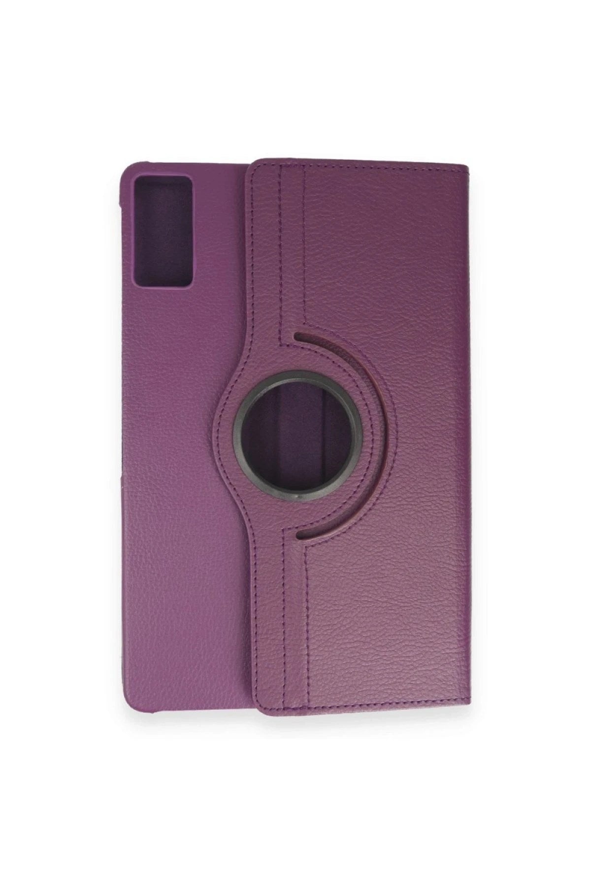 Mey İthalat® Redmi Pad SE 4G Kılıf 360 Tablet Deri Kılıf - Mürdüm