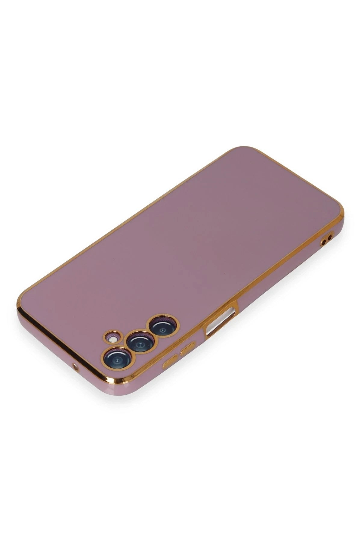 Mey İthalat® Samsung Galaxy M14 5G Kılıf Volet Silikon - Mor