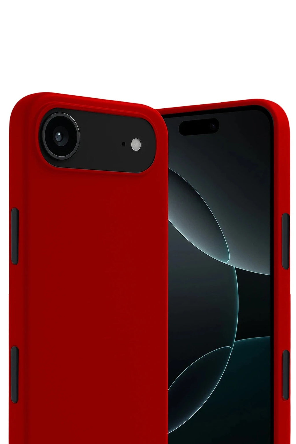 Mey İthalat® iPhone 17 Air First Silikon - Kırmızı