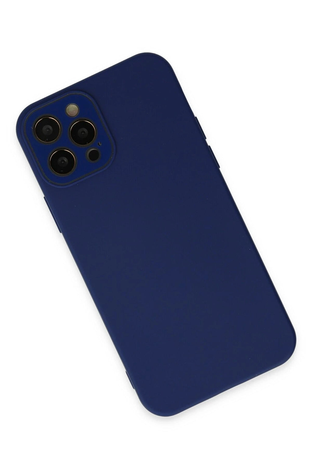 Mey İthalat® iPhone 12 Pro Max Kılıf Lansman Glass Kapak - Sky Blue